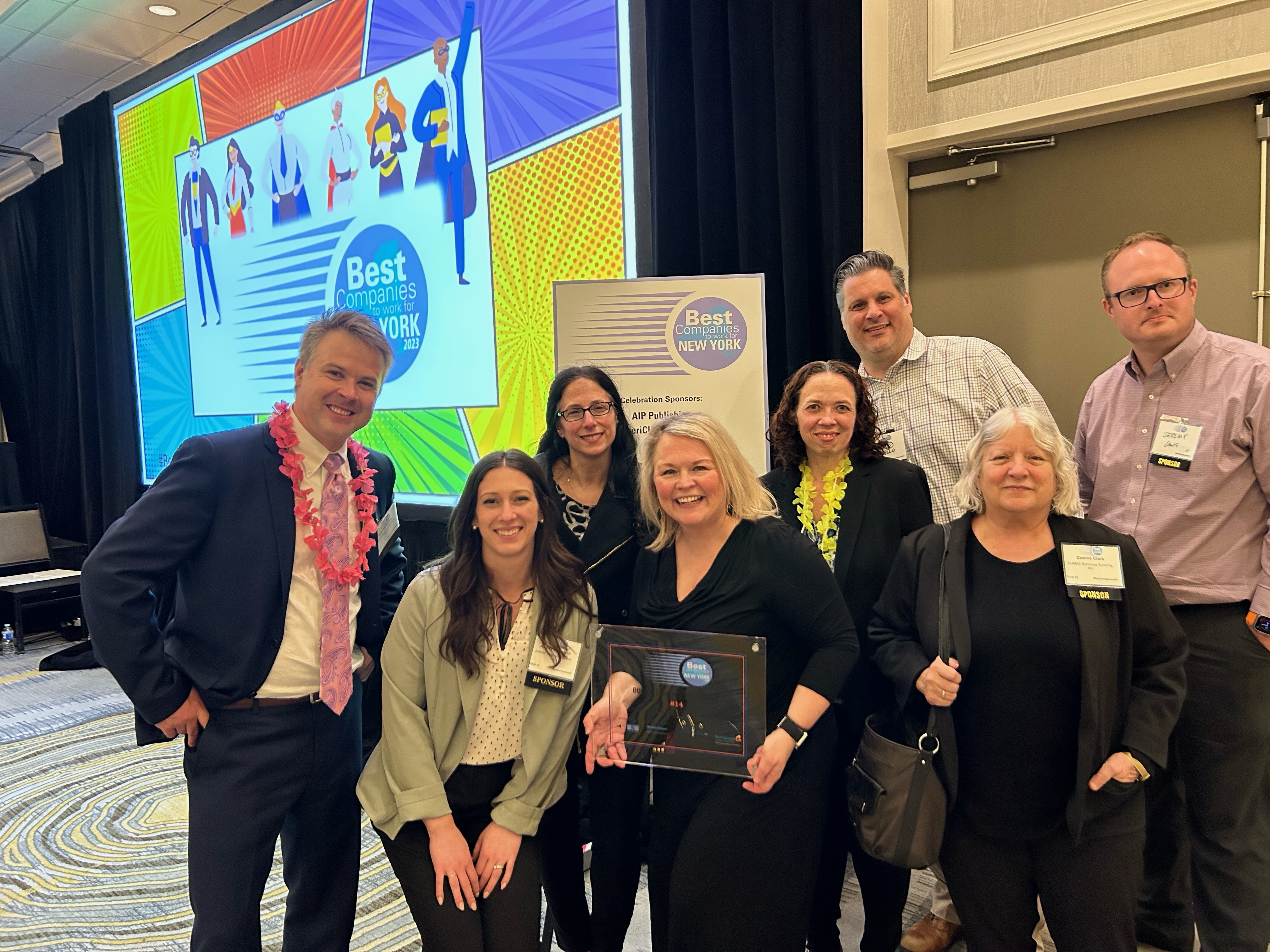 DUMAC Named 14th Best Company to Work For in NYS for 2023